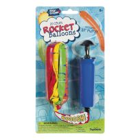 Toysmith 20 Rocket Balloons Set, 2533