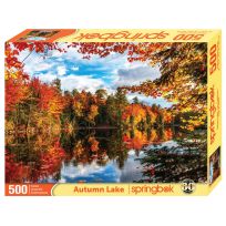 springbok® Autumn Lake Jigsaw Puzzle, 500 Piece, 33-01676