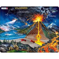 LARSEN® Volcanoes Children's Jigsaw Puzzles, 70 Piece, 41-07014