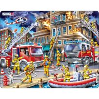 LARSEN® Firefighters Children's Jigsaw Puzzle, 45 Piece, 41-07019