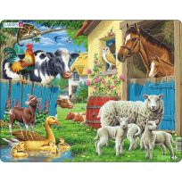LARSEN® Farm Animals Children's Jigsaw Puzzle, 23 Piece, 41-07027