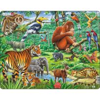 LARSEN® Jungle Animals Children's Jigsaw Puzzle, 20 Piece, 41-07029