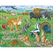 LARSEN® American Prairie Children's Jigsaw Puzzle, 53 Piece, 41-07110
