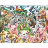 LARSEN® Happy Farm Children's Jigsaw Puzzle, 33 Piece, 41-07880