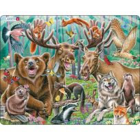 LARSEN® Happy Forest Children's Jigsaw Puzzle, 42 Piece, 41-07899