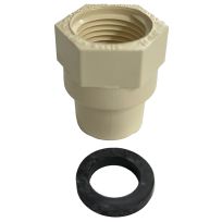 CPVC Female Pipe Adapter, 1/2 IN Slip x 1/2 IN FPT, T00380D