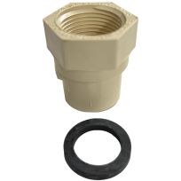 CPVC Female Pipe Adapter, 3/4 IN Slip x 3/4 IN FPT, T00390D