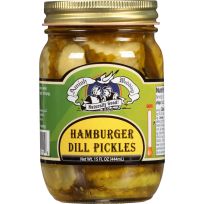 Amish Wedding Hamburger Dill Pickles, 539912, 15 OZ