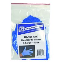 Agri-Pro Enterprises Handi-Pak Nitrile Gloves, 10-Pack, 277914, Blue, X-Large