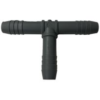 Polypropylene Insert Pipe Tee, 1/2 IN Barb, UPPT-05