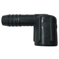 Polypropylene 90 Degree Insert Pipe Elbow, 1 IN Barb x 1 IN FPT, UPVCFE-10