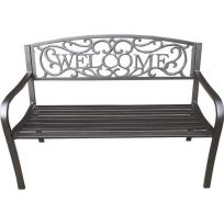 Soundbest Essentials Welcome Park Metal Bench, XG-204N