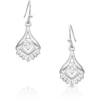 Montana Silversmiths Star's Burst Drop Earrings, ER4124