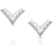 Montana Silversmiths Brilliant Balance Post Earrings, ER5614
