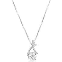 Montana Silversmiths Hugs & Kisses Crystal Necklace, NC5960