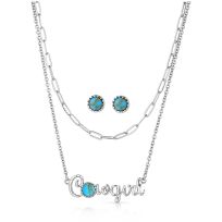 Montana Silversmiths Cowgirl's Essentials Jewelry Set, CSTJS5995