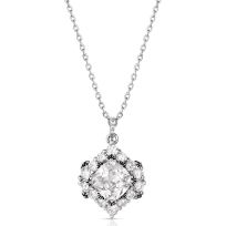 Montana Silversmiths Refined Light Crystal Necklace, NC6037
