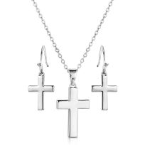 Montana Silversmiths Unwavering Devotion Cross Jewelry Set, JS5845