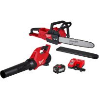 Milwaukee Tool M18 FUEL™ Chainsaw Kit with Free Blower (Combo Kit), 2727-21HDB, 16 IN