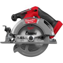 Milwaukee Tool M18 FUEL™ Circular Saw (Tool Only), 2833-20, 6-1/2 IN