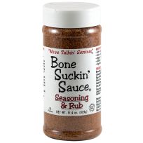 Bone Sucking' Sauce® Bone Suckin' Sauce Seasoning & Rub, BS00205, 11.4 OZ