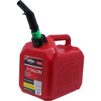 BRIGGS & STRATTON® SMART-FILL® Gasoline Fuel Can with FMD, 84023SL, Red, 2 Gallon