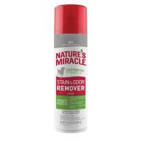NATURE'S MIRACLE® Foam Aerosol Dog Stain and Odor Remover, P-68340, 17.5 OZ