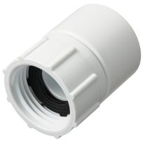 PVC Female Garden Hose Adapter, 3/4 IN Slip x 3/4 IN FHT, 53360