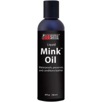 Jobsite Liquid Mink Oil, 54037, 8 OZ