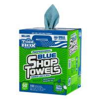 TooLBOX® Blue Shop Towels Box, 200-Count, 5520201