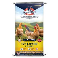 KALMBACH FEEDS® 17% All Natural Layer Pellets for Chickens, 1117PEL, 50 LB Bag