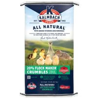 KALMBACH FEEDS® 20% Flock Maker Crumbles, 1044, 50 LB Bag
