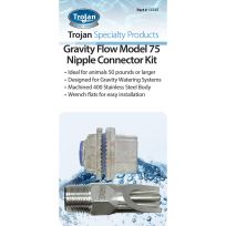 Trojan Gravity Flow Model 75 Nipple Connector Kit, 13235