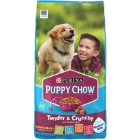 PURINA® PUPPY CHOW® High Protein Dry Puppy Food, Tender & Crunchy with Real Beef, 200-175-15, 30 LB Bag