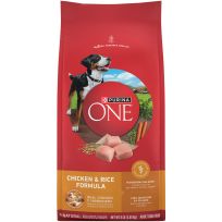 PURINA® ONE® SmartBlend, Chicken & Rice Formula Dry Dog Food, 198-814-15, 8 LB Bag