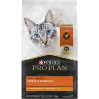 PURINA® PRO PLAN® Complete Essentials High Protein Cat Food With Probiotics for Cats, Chicken and Rice Formu, 199-092-15, 3.5 LB Bag