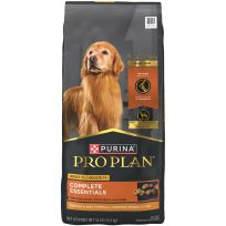 PURINA® PRO PLAN® Complete Essentials Senior Dog Food With Probiotics for Dogs, Shredded Blend Chicken & Ric, 199-468-15, 34 LB Bag