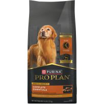 PURINA® PRO PLAN® Complete Essentials Senior Dog Food with Probiotics for Dogs, Shredded Blend Chicken & Ric, 199-462-15, 6 LB Bag
