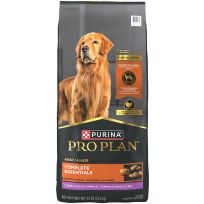 PURINA® PRO PLAN® Complete Essentials Shredded Blend Turkey and Rice Dog Food Dry Formula with Probiotics fo, 200-072-15, 33 LB Bag