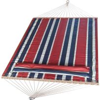 Backyard Expressions Quilted Hammock, 911948, Red / White / Blue
