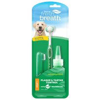 TROPICLEAN® Fresh Breath Plaque & Tartar Control Kit for Large Dogs, FBOCK2Z, 2 OZ