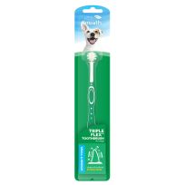 TROPICLEAN® Fresh Breath Triple Flex Toothbrush for Small and Medium Dogs, FBTBBL-SM