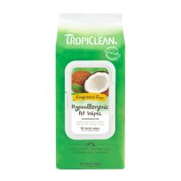TROPICLEAN® Hypoallergenic Cleaning Pet Wipes, 100-Pack, TRHAWP100CT
