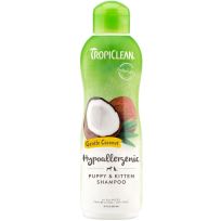 TROPICLEAN® Gentle Coconut Hypoallergenic Puppy & Kitten Shampoo, TRGNSH20Z, 20 OZ
