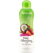 TROPICLEAN® Berry & Coconut Deep Cleansing Shampoo for Pets, TRBESH20Z, 20 OZ