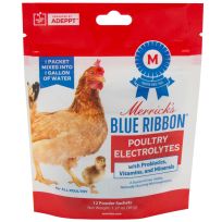 Merrick's BLUE RIBBON® Poultry Electrolytes, 12 Powder Sachets, 65-101