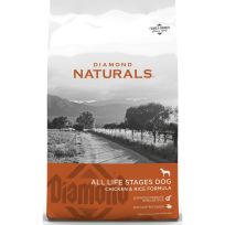 Diamond Naturals® All Life Stages Dog Chicken & Rice Formula, 413-206-15, 40 LB Bag