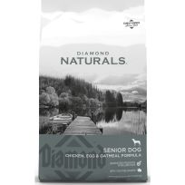 Diamond Naturals® Senior Dog Chicken Egg & Oatmeal Food, 413-221-15, 35 LB Bag