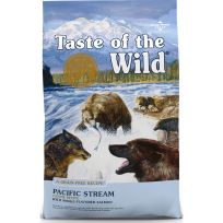 Taste Of The Wild Pacific Stream Grain Free Smoked Salmon Recipe Dog Food, 413-784-15, 28 LB Bag