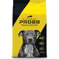 Diamond Pro89® Beef Pork & Ancient Grains Formula Adult Dog Food, 413-300-15, 40 LB Bag